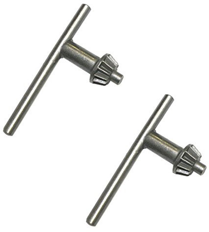 XMHF Llave de portabrocas de 16 mm de diámetro de engranaje 5/16 mm llave piloto 2 piezas