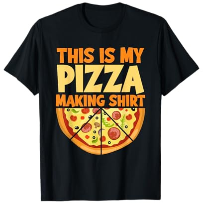 This Is My Pizza Making Shirt Pizza Chef Funny Pizza Lover T-Shirt
