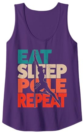 Damen Lustiger Akrobatik Spruch - Pole Dancing & Pole Dance Tank Top