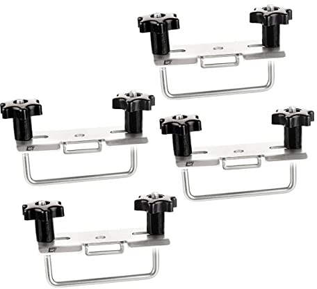 LST U-Bügel 80 mm Montagesatz Set Dachbox Dachkoffer Metall Befestigung Box