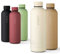 Vinsun Edelstahl Trinkflasche 500ml creme weiß - auslaufsicher, Kohlensäure geeignet, BPA frei - Thermosflasche Sport, Outdoor, Schule, Uni, Fahrrad, Büro, Gym, Wandern