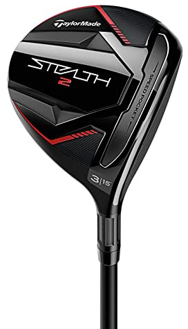 TaylorMade Golf Stealth2 Steel Fairway #3/Höger Hand Senior