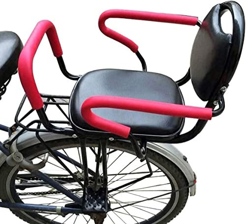 HACSYP Siege Velo Enfant Siège de vélo for Enfant, siège de vélo for Enfants arrière, siège de vélo for Enfants avec clôture et pédales, détachable for siège bébé de 2 à 7 Ans