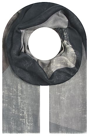Majea Halstücher Damen Tuch Kopftuch Halstuch Schal Damen-Schal Tücher Stola (880035) (grau 3)
