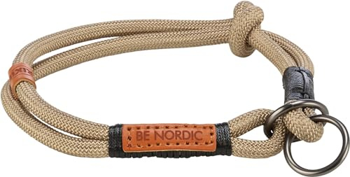 Trixie Zug-Stopp Hundehalsband BE Nordic XS-S schwarz– bequemes Hundehalsband für sehr kleine & kleine Hunde mit Zugbegrenzung - robust & elegant – 17304