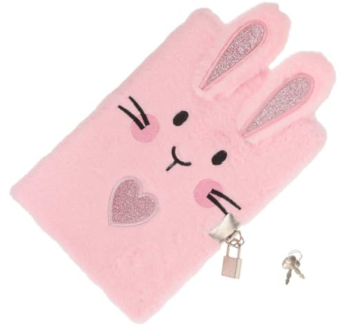 ORFOFE Kawaii Plüsch Notizbuch Für Mädchen Cartoon Tagebuch Für Weiches Tagebuch Für Schüler Schüler Für Kreatives Schreiben Und Zeichnen Zufällige Farben