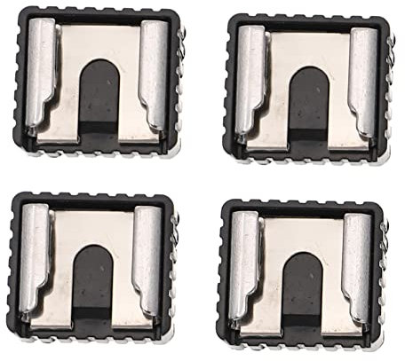TINEASUR 4pièces Support De Flash Adaptateur Griffe Chaude Pouce avec Monture Rapide pour Caméras Et Accessoires Lot