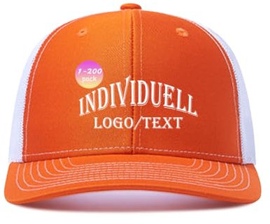 ERICAT personalisiert Cap personalisierte Basecap Schirmmütze personalisierte Kappe selbst gestalten mit Foto/Logo/Text gestalten | Verstellbare Kappe für Männer & Frauen