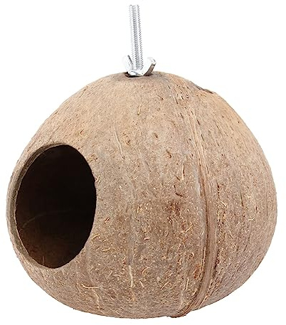 Happyyami Nid Oiseau Créatif Forme De Courge Abri pour Oiseaux Décoration De Jardin Naturelle