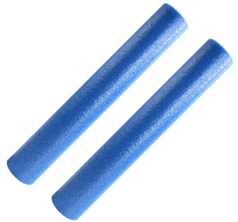 APLVFFZH 2 Bastoni da Boxe, Bastoni per L'allenamento di Arti Marziali, Bastoni in Schiuma per Lo Sparring, Bastoni per Migliorare velocità, Concentrazione, Blu, 45 Cm
