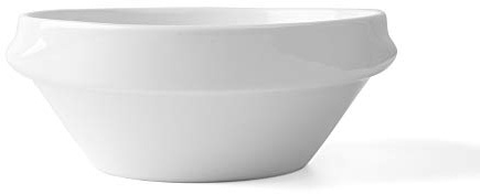 Holst Porzellan GVE 090 Suppen- und Eintopfschale Porzellan 0,90 L, weiß, 17 x 17 x 7 cm | 17 x 17 x 7 cm