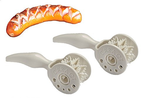 rukauf Caract Grillzubehör zum Einschneiden für Grill- und Bratwürste (2Stück)