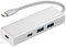 Hama USB 3.1 Type-C Hub, 4-fach (2x USB-A, 2x USB-C, 5 Gbit/s Super-Speed Datentransfer, für PC/Mac/Laptop/Tablet mit USB-C-/Thunderbolt 3-Anschluss, Aluminium) externer USB-Verteiler, Multi-USB-Hub
