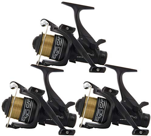 G8DS® 3X EX40 Angelrolle mit 8lb Schnur inklusive Ersatzspule Reel Angelausrüstung Angelzubehör Karpfenangeln Outdoor Camping