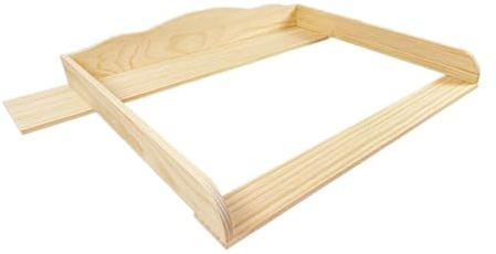 Puckdaddy Kian | Wickelaufsatz | im Wolke Design | 108x80x15 cm | für Hemnes Kommoden | Naturholz