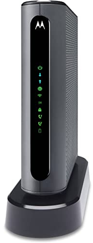 Motorola MT7711 (24X8) Cable Modem-Two Phone Ports Router, DOCSIS 3.0 Modem, AC1900 Dual Band Wi-Fi Gigabit Router for Comcast Xfinity - (Renewed)