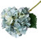 Wambere 2 flores artificiales de hortensia, realistas y de tallo largo, para arreglos florales DIY, decoración de bodas, decoración del hogar, centros de mesa, color azul