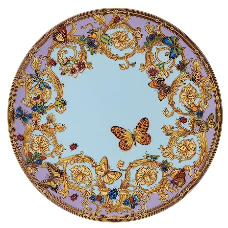 Versace - Le Jardin de Piatto Piano 33cm Porcellana