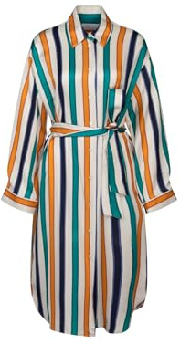 Seidensticker Damen Seidensticker Damen Blusenkleid mit Bindegürtel Kleid