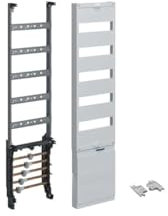 Hager Panneau de distribution 5 rangées avec bornes SaS ZH3ES5RK