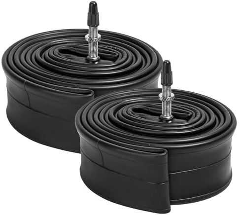 YunSCM 2PCS 28/29 Zoll Schlauch 28/29x1.75 28/29 x 1.95 28/29x2.0 28/29x2.10 28/29x2.125 ETRTO 47/57-622 FV33mm Presta Ventil Fahrradschläuche kompatibel mit 28/29x1.75/1.95/2.10/2.125