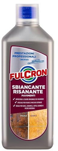 La zappa Sbiancante Fulcron e risanante per pavimenti adatto per la pulizia intensiva, da 1 litro