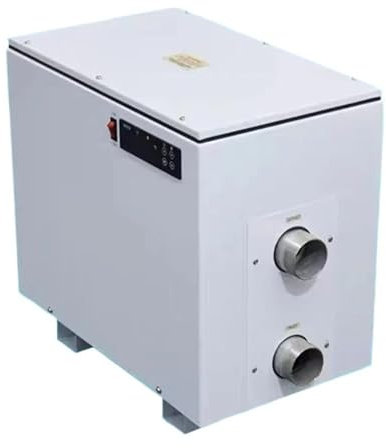 JHXHFJXZ Apparecchiatura di Riscaldamento Elettrico for Piscine con termostato Automatico, Pompa di Calore, Sistema di Riscaldamento a circolazione d'Acqua, 5,5-60 kW per Spa, Vasca da Bagno(24KW)