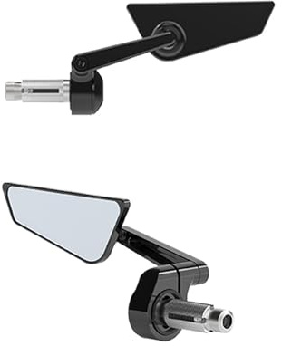 Motorrad Lenkerspiegel Für Yam& MT09 2024 Bar-End Spiegel Lenker End Seitenspiegel MT-09 SP Aluminium CNC Motorrad Zubehör