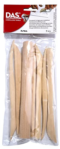 DAS - Sachet 7 outils de modelage en bois