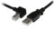 StarTech.com 1m USB 2.0 A auf B Kabel links gewinkelt - St/St - USB Druckerkabel