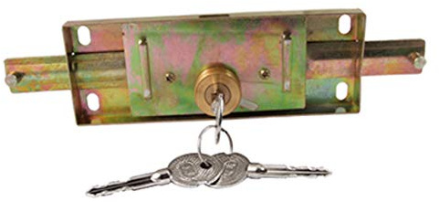 Aexit Serratura per serranda avvolgibile in metallo centro magazzino con 3 chiavi a croce ID: 513723