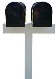 Handy Post 2, 42-in x 26-in Heavy Duty White Vinyl Mailbox Post Sleeve (mailboxes not Included)