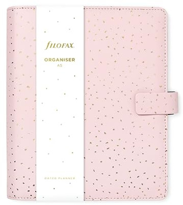 2021 , Filofax A5 Konfetti Rosenquarz Organizer
