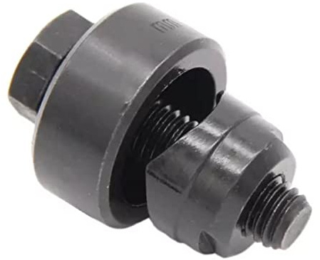 Lochstanzer für Blech, Metall, sechseckig, 22 mm, für Spüle, Stahlplatte, Edelstahl, Metall