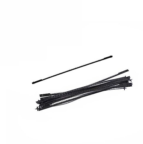 easyhaha Lame de scie à chantourner 12 pièces 5 133mm 10/15/18/20 TPI for Toutes Les Machines Qui nécessitent Une scie à chantourner à extrémité de Broche de 5 Pouces (Color : 15 T)
