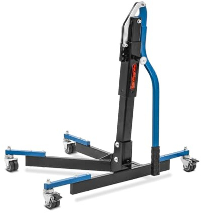 Caballete Moto Elevador Central EVO Azul sin Adaptador específico