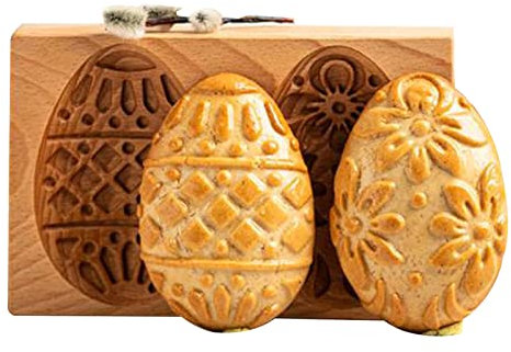 Biscuit,Wooden Cookie Molds,Wooden Cookie Cutter Wooden Cookie Cutter Baking, Carved Biscuit Cutter Embossing, Cookie Press Stamps
