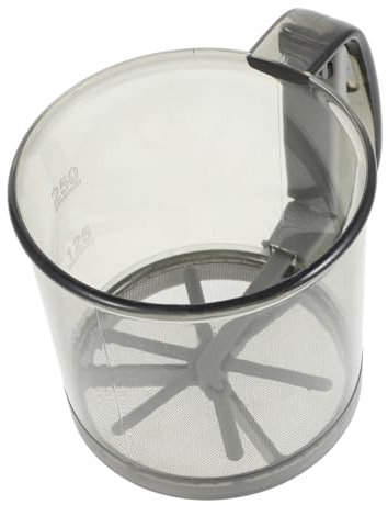 LIFKOME Flour Sifter Fine Mesh for Baking Sugar Shaker and Flour Sieving for Home Kitchens and Cake Decorating