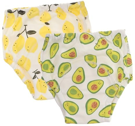 Milisten 2pièces Culottes Apprentissage Propreté pour Nourrissons Respirantes pour Tout-petits comme Couches Lavables
