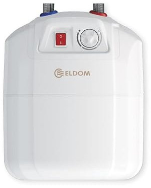 Eldom 72324PMP Untertisch Wassererhitzer, 7 l, druckfest, geschlossen, Silber, Modern, 1,5 kW / 230 V, 13 min. 65°C, B-Energieklasse