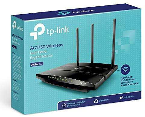 MODEM ROUTEUR TP-LINK ARCHER C7 - Noir
