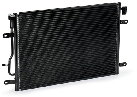 RIDEX 448C0120 Klimakondensator Klimaanlage Auto ohne Trockner Kompatibel mit AUDI A4 Avant 8ED, B7 8E0260403D 8E0260403H 8E0260403L