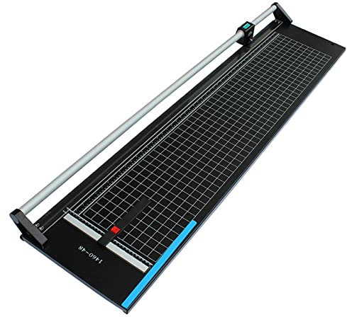 YyDDs Rotary Trimmer A2 Papierschneider Manueller Papierschneider & Slicer für Scrapbooking Selbstschärfend, robuster Metallsockel zum Schneiden von Papierfotos oder Foto- und Kartenbüro