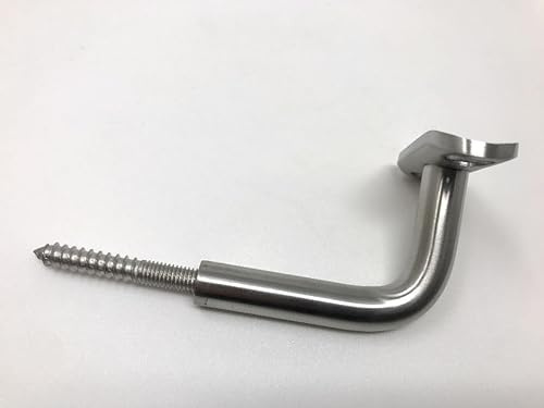 1 Stck Edelstahl Handlaufhalter Handlaufträger Handlauf Wandhalter 42,4 Geländer V2A + Stockschrauben M8x70