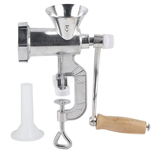 Molinillo Manual, Máquina Para Hacer Salchichas De Hierro Fundido Y Picadora De Carne Manual, Picadora De Relleno Con Manivela De Aleación De Aluminio Para Uso Doméstico, Verduras De Carne Molida