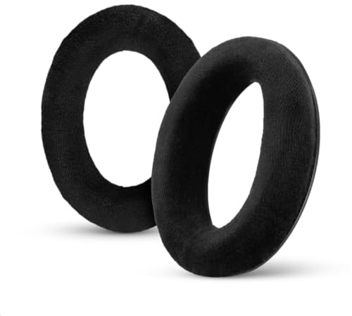 INF Ersatz-Ohrpolster für Sennheiser HD598 HD599 569 559, Verbesserte Klangqualität, Erhöhter Komfort, Premium-Materialien, Proteinhaut