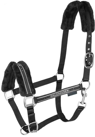 WALDHAUSEN Halfter Elegant, schwarz/schwarz, XWB