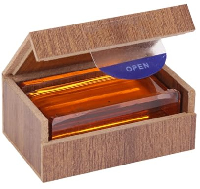 Colofonia per violino – Accessorio per strumento violino | colofonia naturale con custodia | Rossin giallo | Impugnatura liscia per una qualità del suono chiaro e caldo Viollin Viola Pratica