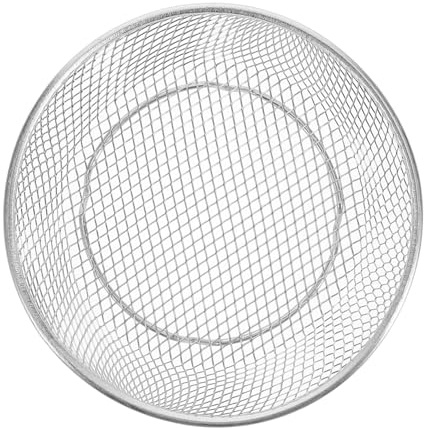 Acier Inoxydable Grille Ronde Suspendue pour Barbecue et Cuisson | Résistante à Rouille, Cuisson Homogène, Gain de Place, pour Maison Cuisine, Argenté