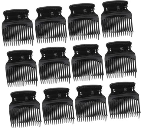 Mikinona 12 Stück Teiliges Hot Roller Klammer Haarschonende Lockenwickler Clips mit Glatter Beschichtung Hitzebeständig für Haartypen Effektiver Hitzeschutz für DIY Haarstyling bei Frauen